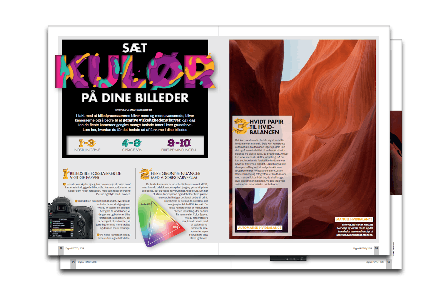 LÆS MERE I DIGITAL FOTO Sådan får du flottere farver i dine billeder